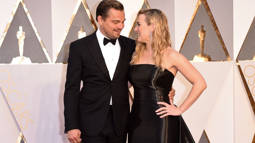 Leonardo DiCaprio und Kate Winslet bei den Oscars 2016