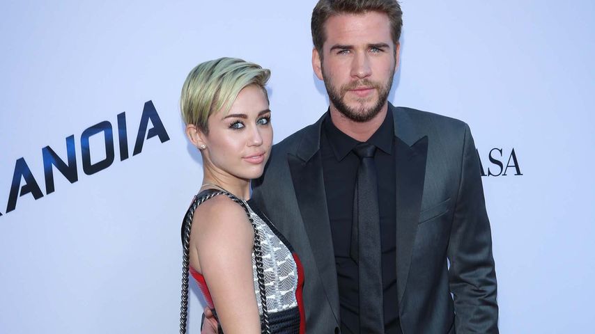 Schauspieler Liam Hemsworth und Sängerin Miley Cyrus