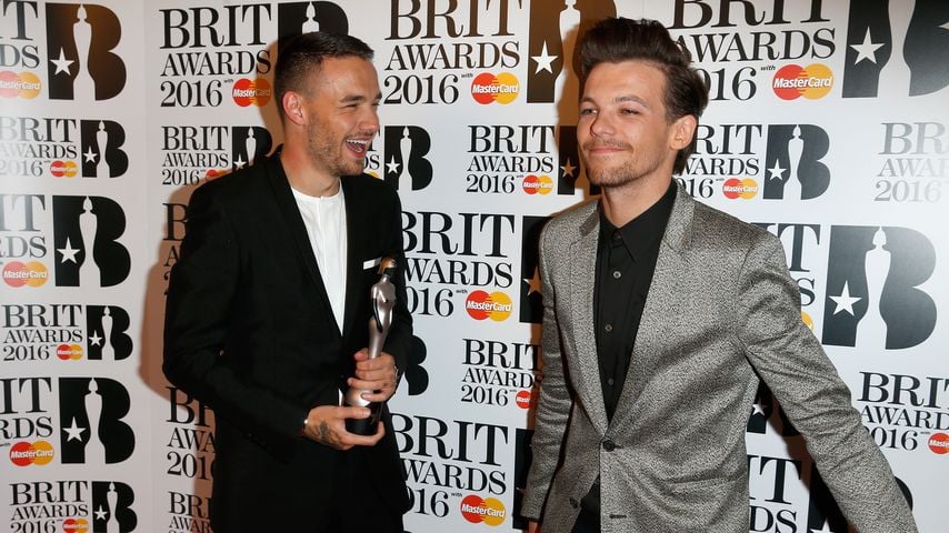 Liam Payne und Louis Tomlinson bei den BRIT Awards 2017 in London