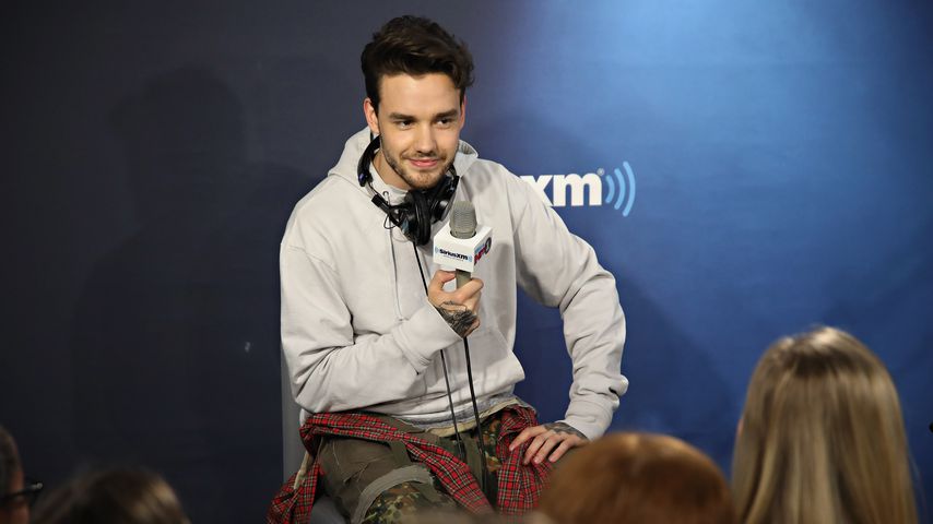 Liam Payne in einer Radio-Sendung