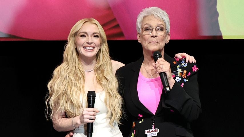 Lindsay Lohan und Jamie Lee Curtis bei der Premiere von "Freakier Friday"