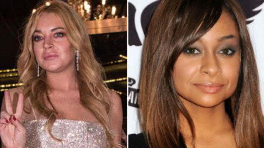 Lindsay Lohan und Raven Symone