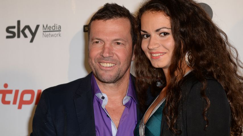 Lothar Matthäus und Anastasia Klimko