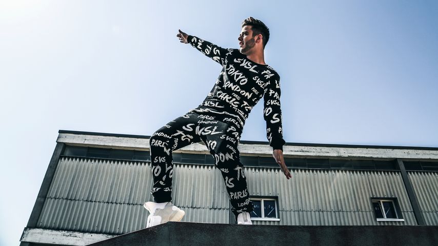 Luca Hänni präsentiert seine neue Modekollektion