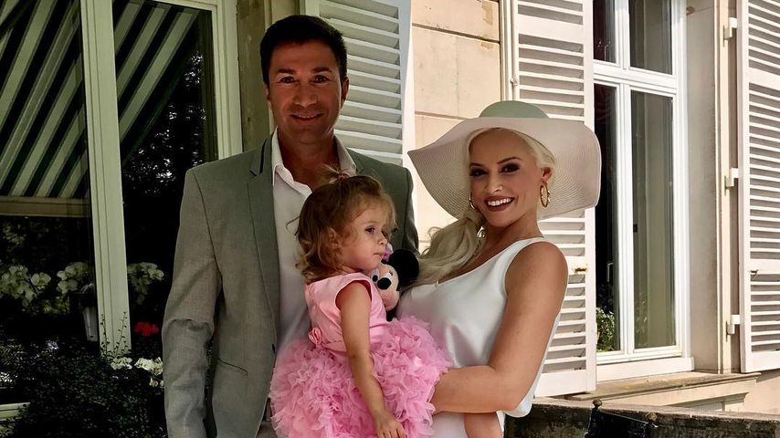 Lucas, Sophia und Daniela Katzenberger