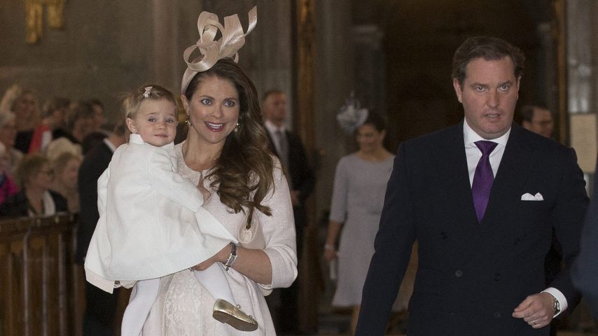 Prinzessin Leonore von Schweden, Madeleine von Schweden und Chris O'Neill