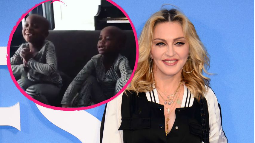 Das erste Video! Madonnas neue Twins trällern ein Liedchen
