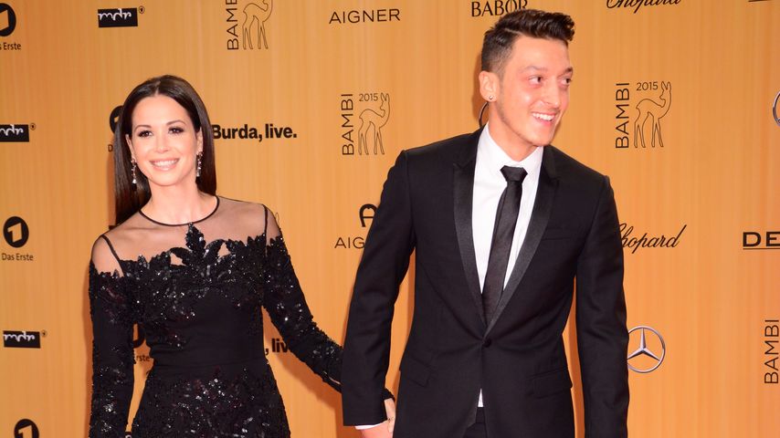 Mandy Capristo und Mesut Özil beim Bambi