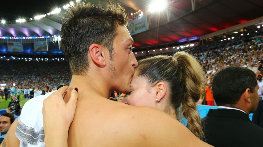 Mesut Özil und Mandy Capristo