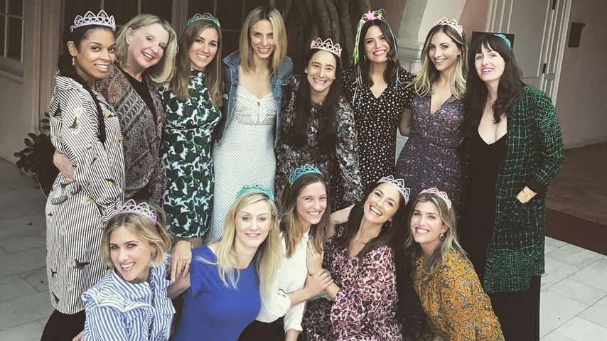 Mandy Moore und ihre Freundinnen bei ihrer Verlobungsparty