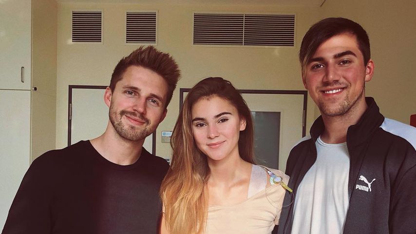Marcus Butler, Stefanie Giesinger und Kumpel Jannik