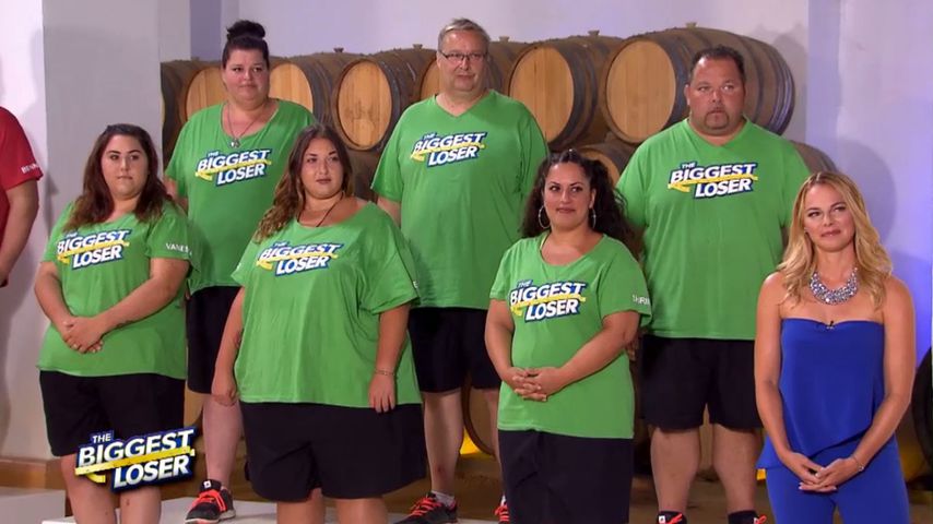 Mareike Spaleck und ihr Team Grün bei "The Biggest Loser"