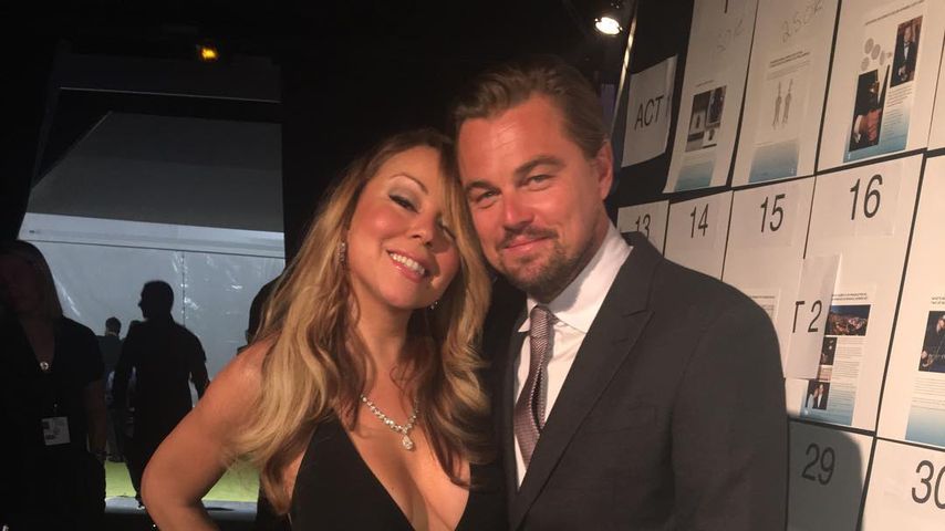 Mariah Carey und Leonardo DiCaprio