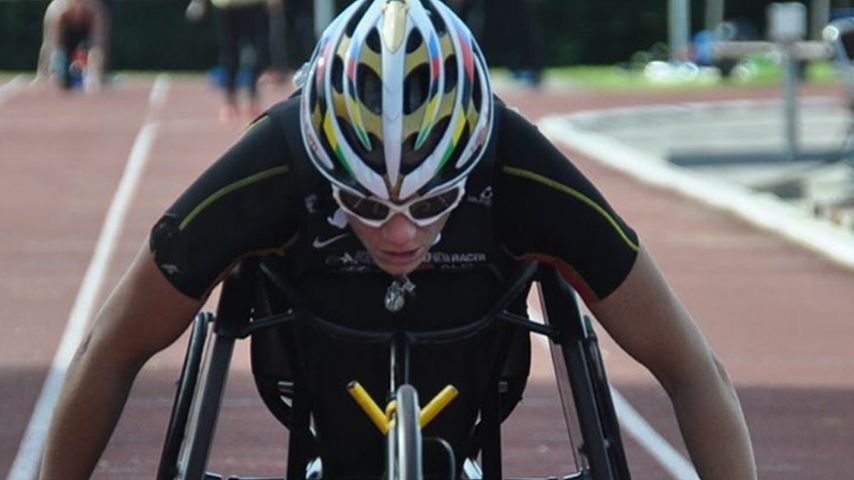Marieke Vervoort beim Training