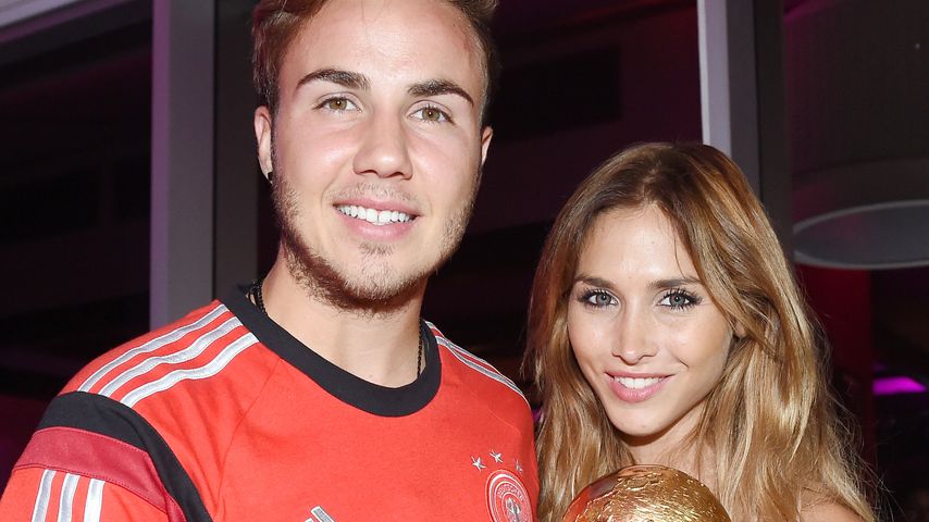 Mario Götze und Ann-Kathrin Brömmel
