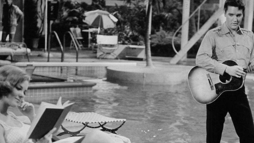 Mary Ann Mobley und Elvis Presley