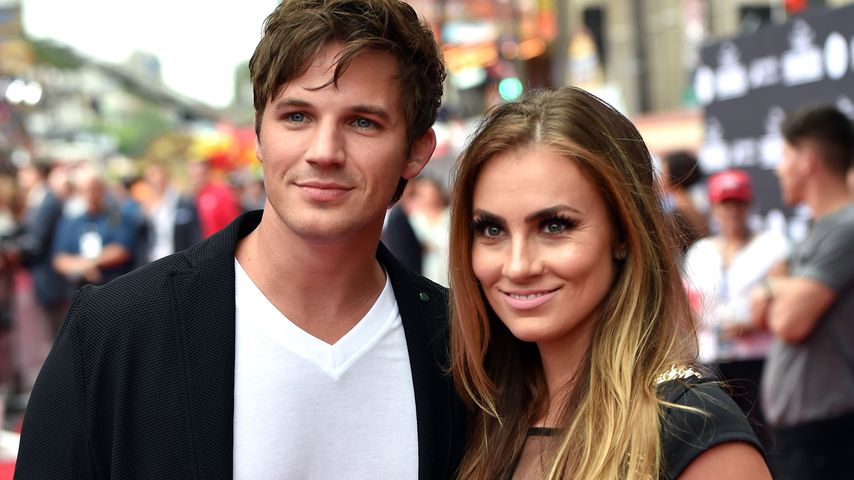 Matt und Angela Lanter bei der Premiere des Disneyfilms "Planes"