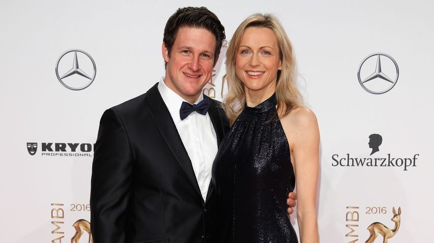 Matthias Steiner und Inge Posmyk beim Bambi 2016
