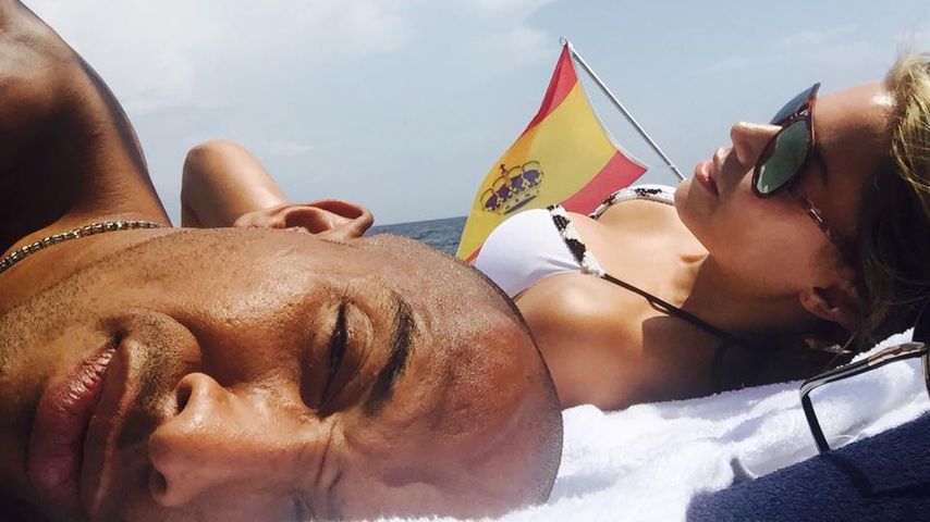Sylvie van der Vaart und Maurice Glover