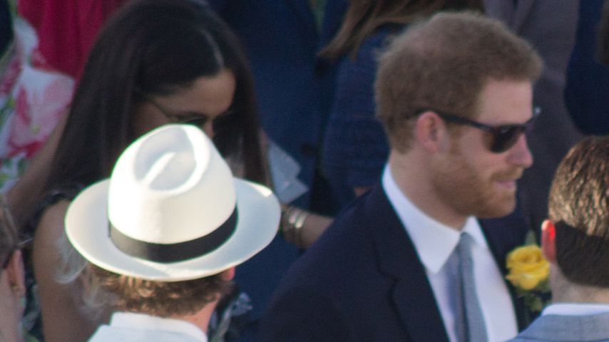 Meghan Markle und Prinz Harry auf einer Hochzeit von Freunden in Jamaika