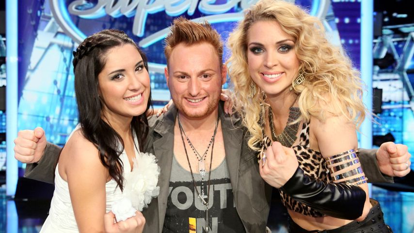 Aneta Sablik, Daniel Ceylan und Meltem Acikgöz vor dem DSDS-Finale