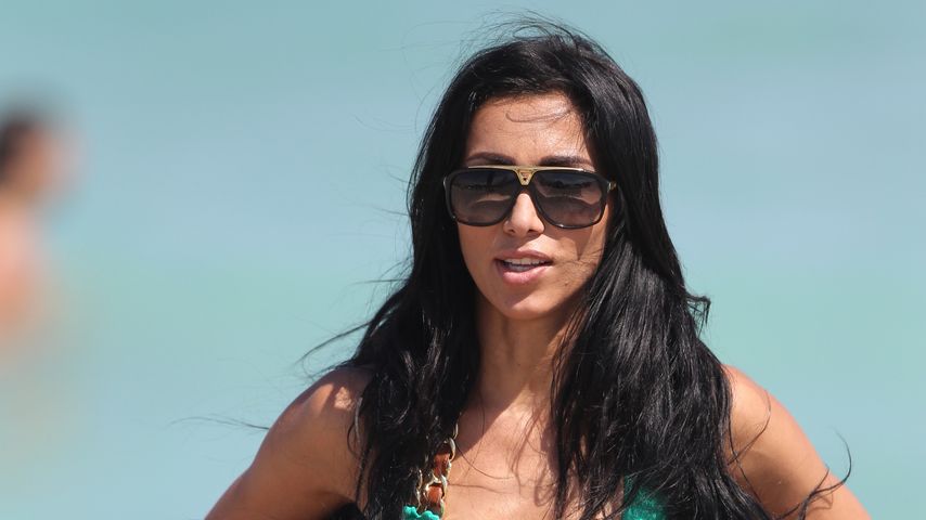 Metisha Schäfer am Strand von Miami Beach