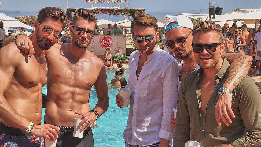 Michael Bauer, Sebastian Fobe, Niklas Schröder, Lukasz Wistuba und Johannes Haller