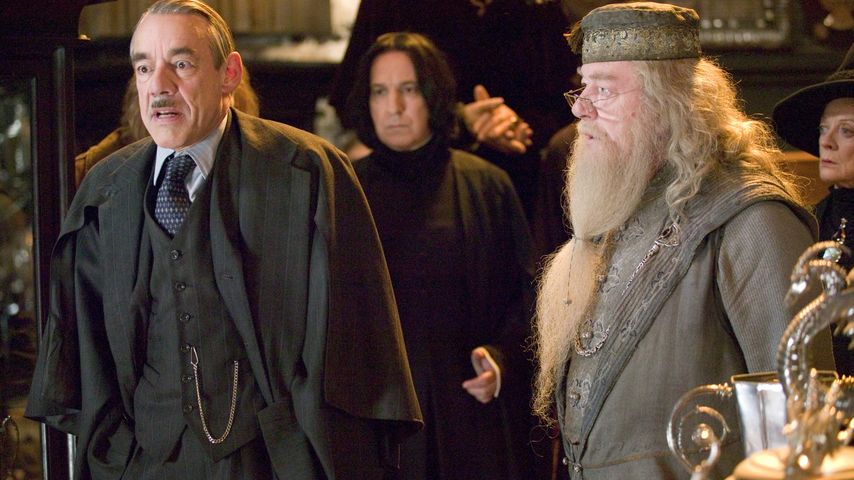 Alan Rickman und Michael Gambon