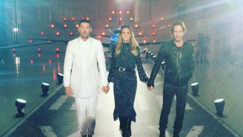 Michael Michalsky, Heidi Klum und Thomas Hayo in Kassel