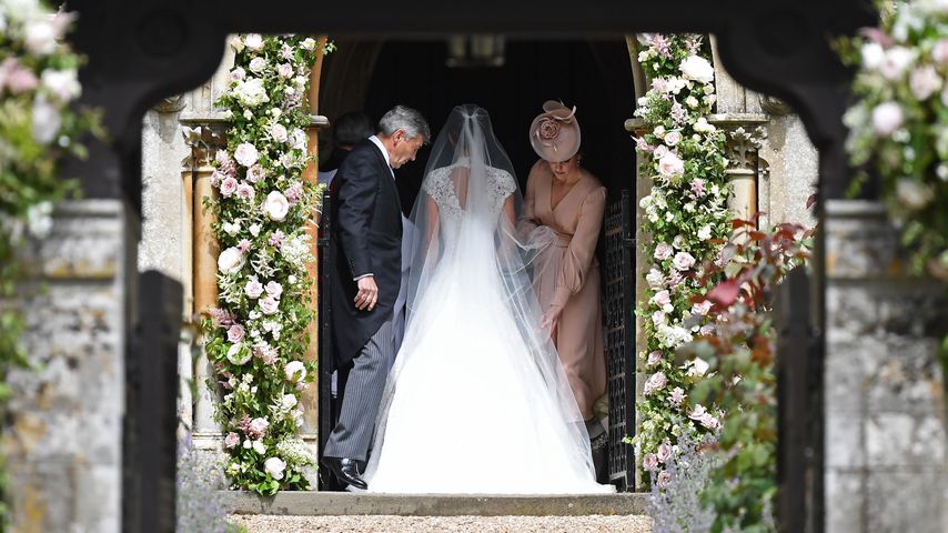 Michael und Pippa Middleton mit Herzogin Kate