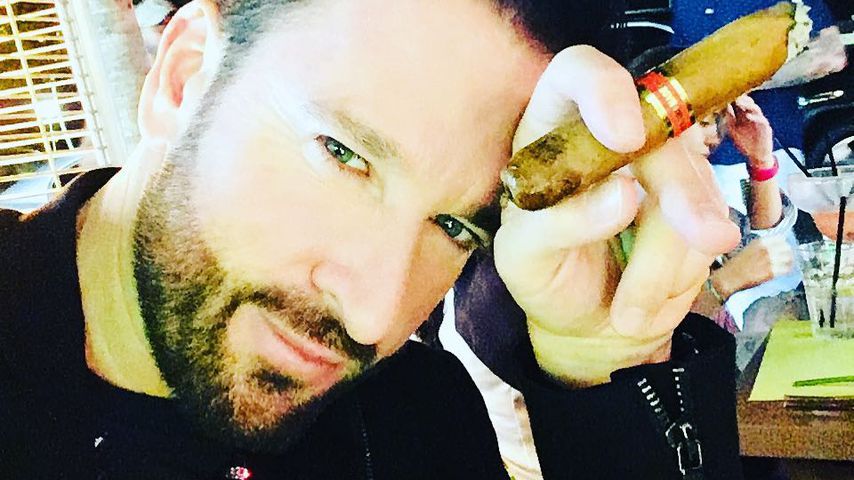 Michael Wendler mit Zigarre in South Beach