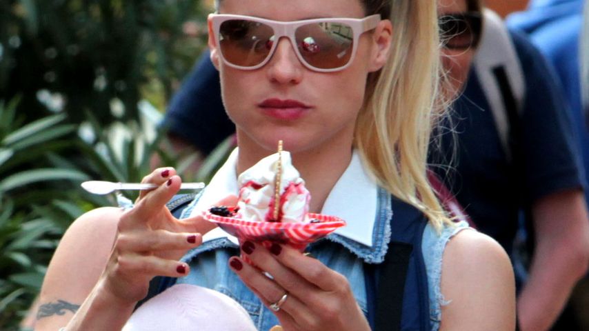 Michelle Hunziker und Sole Trussardi