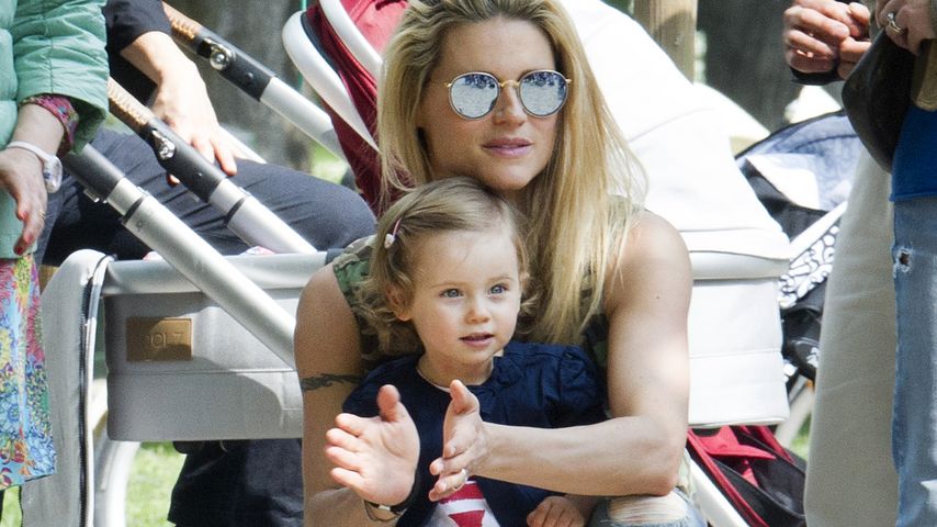 Michelle Hunziker und Sole Trussardi