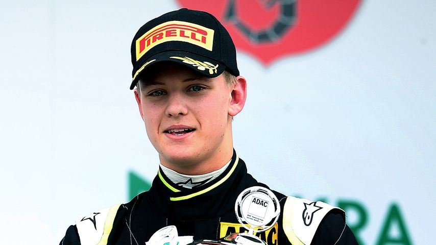 Mick Schumacher nach einem Formel-3-Rennen im April 2015 in Oschersleben