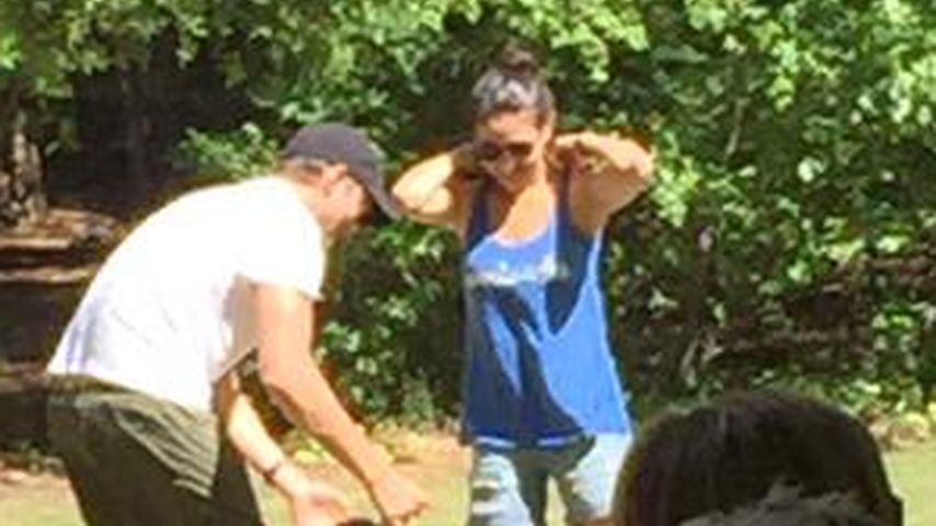 Mila Kunis, Ashton Kutcher und Wyatt Isabelle Kutcher