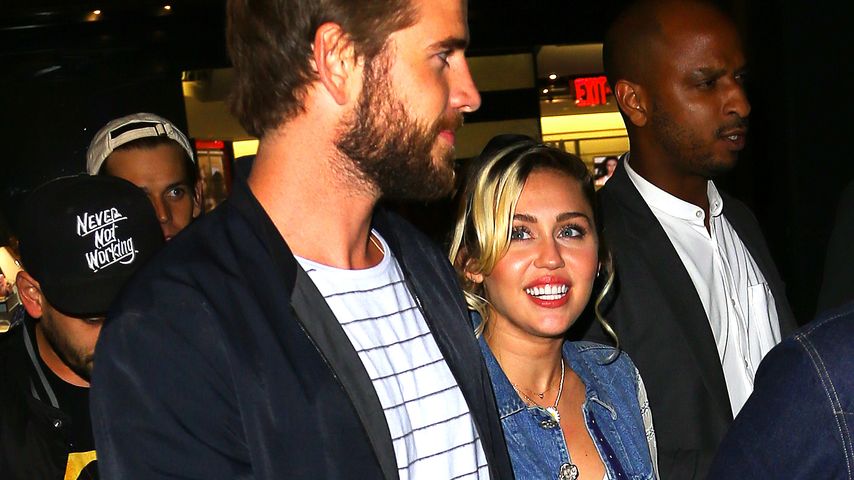 Miley Cyrus und Liam Hemsworth unterwegs in NYC