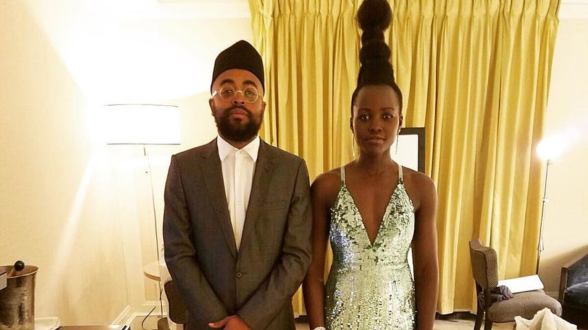 GQ-Fashion-Editor Mobolaji Dawodu und Oscar-Gewinnerin Lupita Nyong'o
