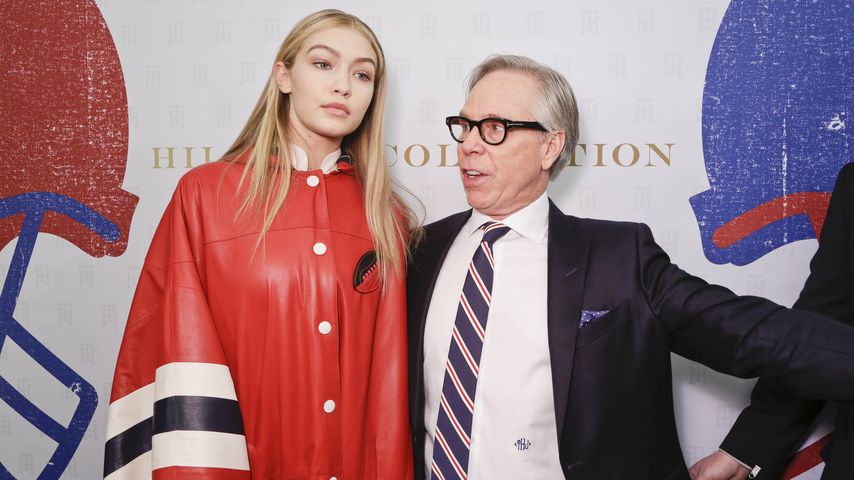 Model Gigi Hadid und Fashion-Designer Tommy Hilfiger