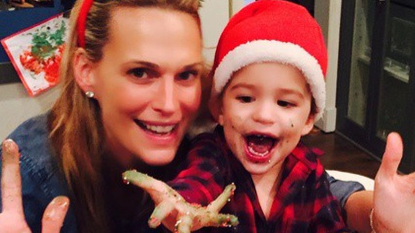 Molly Sims und Brooks Stuber