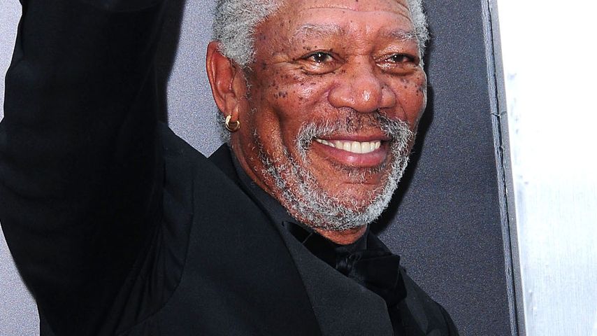 Morgan Freeman bei der Premiere von "The Dark Knight Rises"