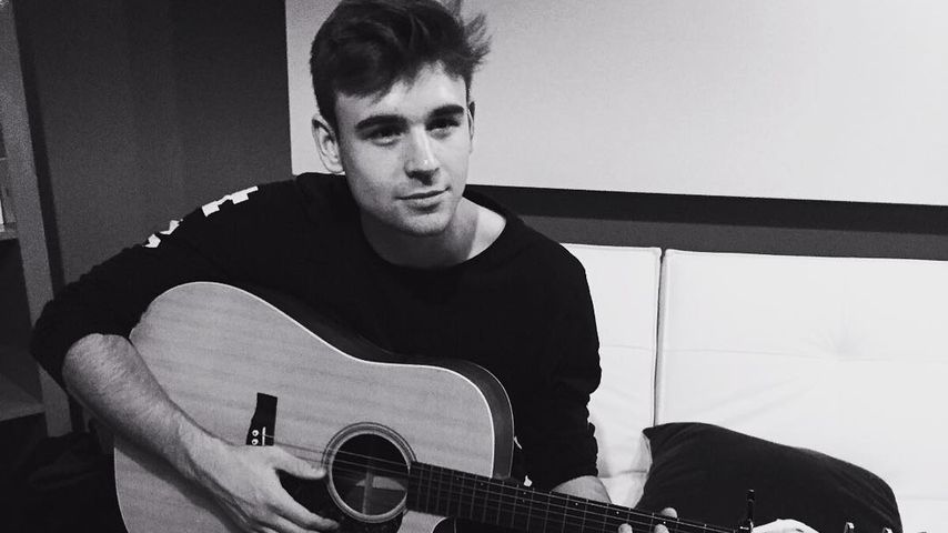 Moritz Garth beim Musizieren