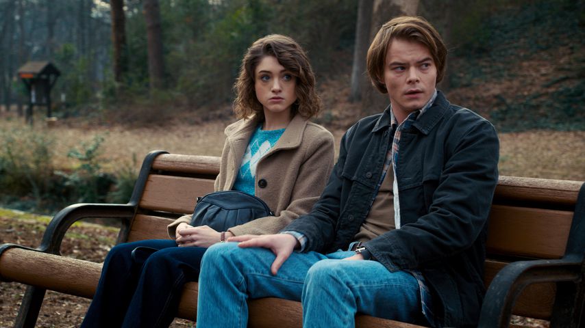 Natalia Dyer und Charlie Heaton bei "Stranger Things 2"