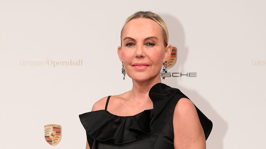 Model Natascha Ochsenknecht beim Leipziger Opernball