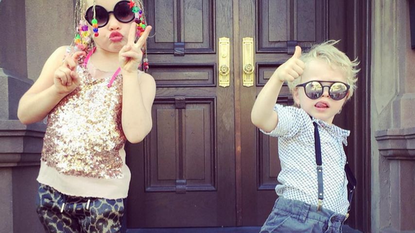 Harper Grace Burtka-Harris und Gideon Scott Burtka-Harris