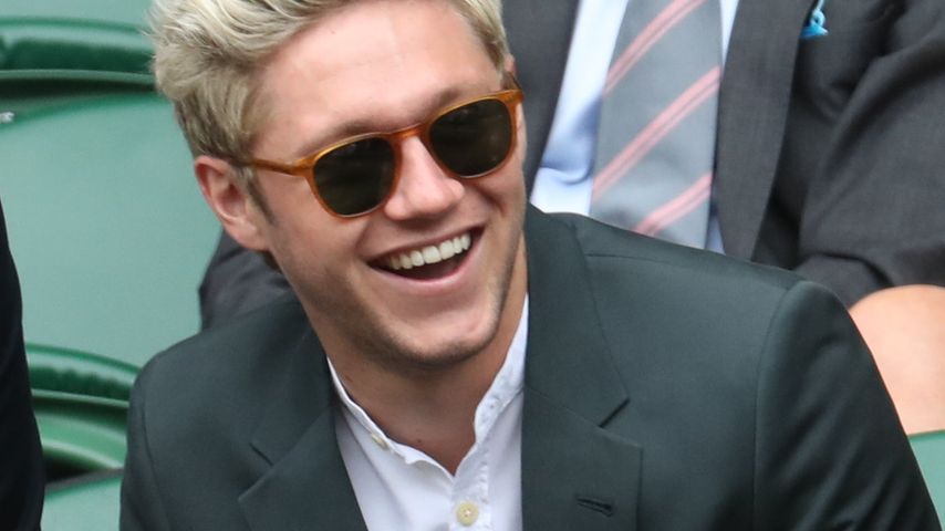 Niall Horan auf der Tribüne in Wimbledon