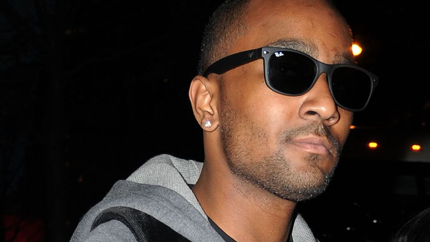 Nick Gordon am Flughafen