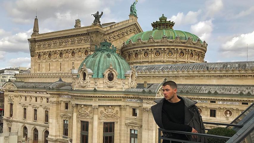 Nick Jonas in Paris
