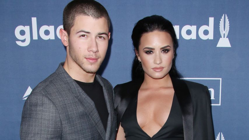 Nick Jonas und Demi Lovato bei den 27th Annual GLAAD Media Awards in Beverly Hills