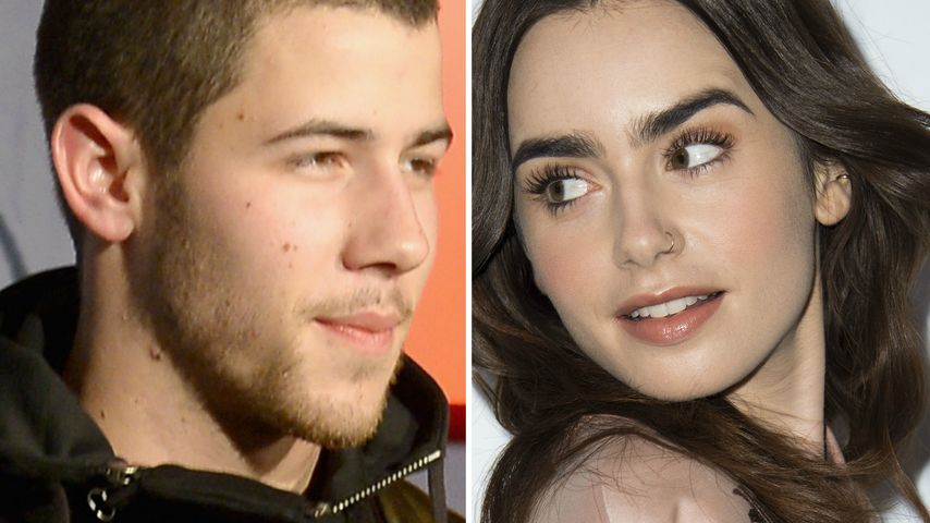 Nick Jonas und Lily Collins