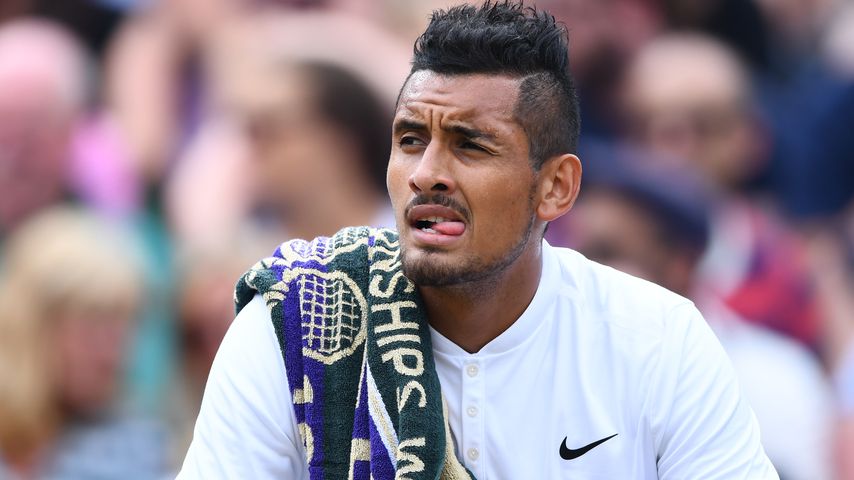 Nick Kyrgios beim Wimbledon-Turnier 2016
